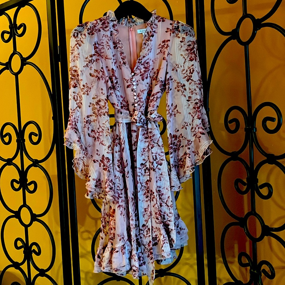 STELLAH Blush Floral Dress